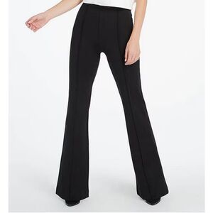 NWOT SPANX Black Flare Pants High-Waisted Stretch